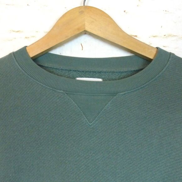 Sincerely Jules For Bandier Dahlia Sweatshirt Dress Womens S Green Pockets $98 - Picture 6 of 14
